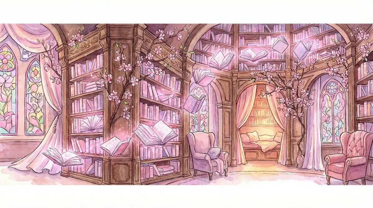 女性向花园 - 梦幻图书馆